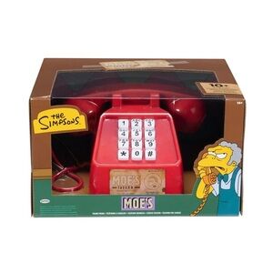 The Simpsons Moe's Tavern Red Phone